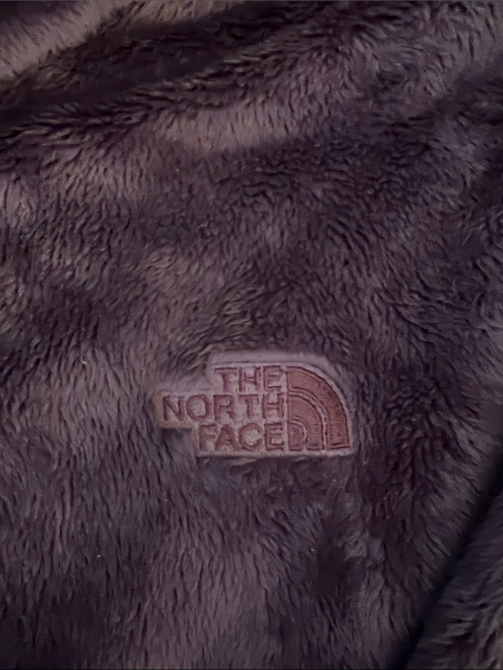 🆕 NWT The North Face Plush Full-Zip Teddy Jacket - Midnight Mauve Size XXL - Picture 3 of 12